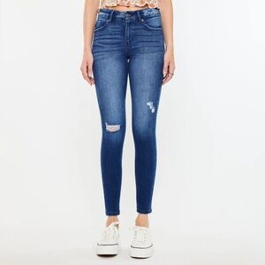 KanCan Womens 27 Distressed Skinny